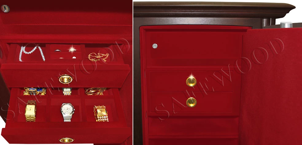 Сейф Safewood 1678 EL Flock